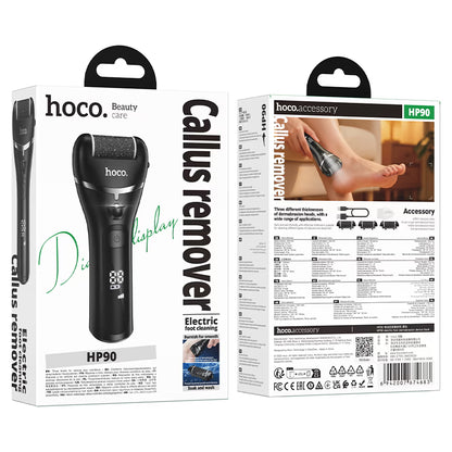 hoco hp90 electric foot dermabrasion device packaging