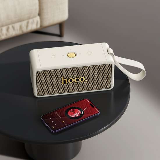 HOCO. HT1 Max Wireless Sports 40W Portable Speaker – Premium Sound (Supports TF, USB, AUX) – White & Black - Saif Al Najmi KwWireless SpeakersHocoSaif Al Najmi KwWhiteHOCO. HT1 Max Wireless Sports 40W Portable Speaker – Premium Sound (Supports TF, USB, AUX) – White & Black
