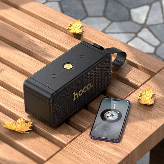 HOCO. HT1 Max Wireless Sports 40W Portable Speaker – Premium Sound (Supports TF, USB, AUX) – White & Black - Saif Al Najmi KwWireless SpeakersHocoSaif Al Najmi KwWhiteHOCO. HT1 Max Wireless Sports 40W Portable Speaker – Premium Sound (Supports TF, USB, AUX) – White & Black