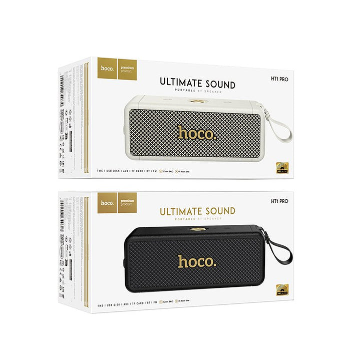HOCO. HT1 Pro Wireless Sports 16W Portable Speaker – Premium Sound (Supports TF, USB, AUX) - Saif Al Najmi KwWireless SpeakersHocoSaif Al Najmi KwBlackHOCO. HT1 Pro Wireless Sports 16W Portable Speaker – Premium Sound (Supports TF, USB, AUX)
