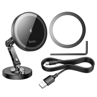Hoco HW26 Jacques Car Wireless Charger for Dashboard - Saif Al Najmi Kw