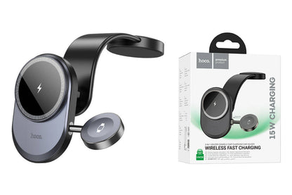 HOCO HW28 Excelso 2 in 1 Wireless Fast Charging Car Center Console Mobile Phone Holder - Saif Al Najmi Kwcar accessoriesHocoSaif Al Najmi KwHOCO HW28 Excelso 2 in 1 Wireless Fast Charging Car Center Console Mobile Phone Holder
