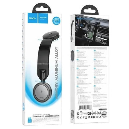 HOCO HW29 Totem Ring Magnetic Wireless Car Charger – Fast Charging Console Mount - Saif Al Najmi KwCar AccessoriesHocoSaif Al Najmi KwHOCO HW29 Totem Ring Magnetic Wireless Car Charger – Fast Charging Console Mount - Saif Al Najmi Kw