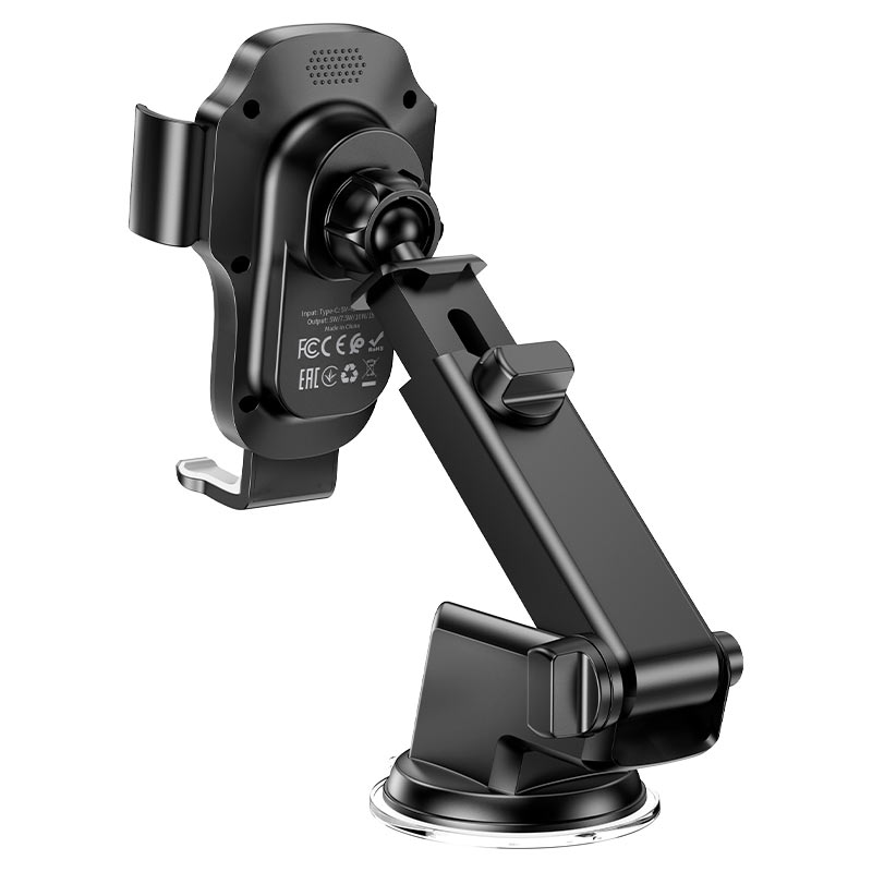 HOCO HW3 Wise Wireless Car Charger – Dashboard Mount (15W Fast Charging) - Saif Al Najmi KwPhone HolderHocoSaif Al Najmi KwHOCO HW3 Wise Wireless Car Charger – Dashboard Mount (15W Fast Charging)