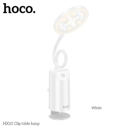 Hoco HX10 Clamp Desk Lamp – Adjustable Brightness Light - Saif Al Najmi KwLED LightHocoSaif Al Najmi Kwhx10-hocoHoco HX10 Clamp Desk Lamp – Adjustable Brightness Light
