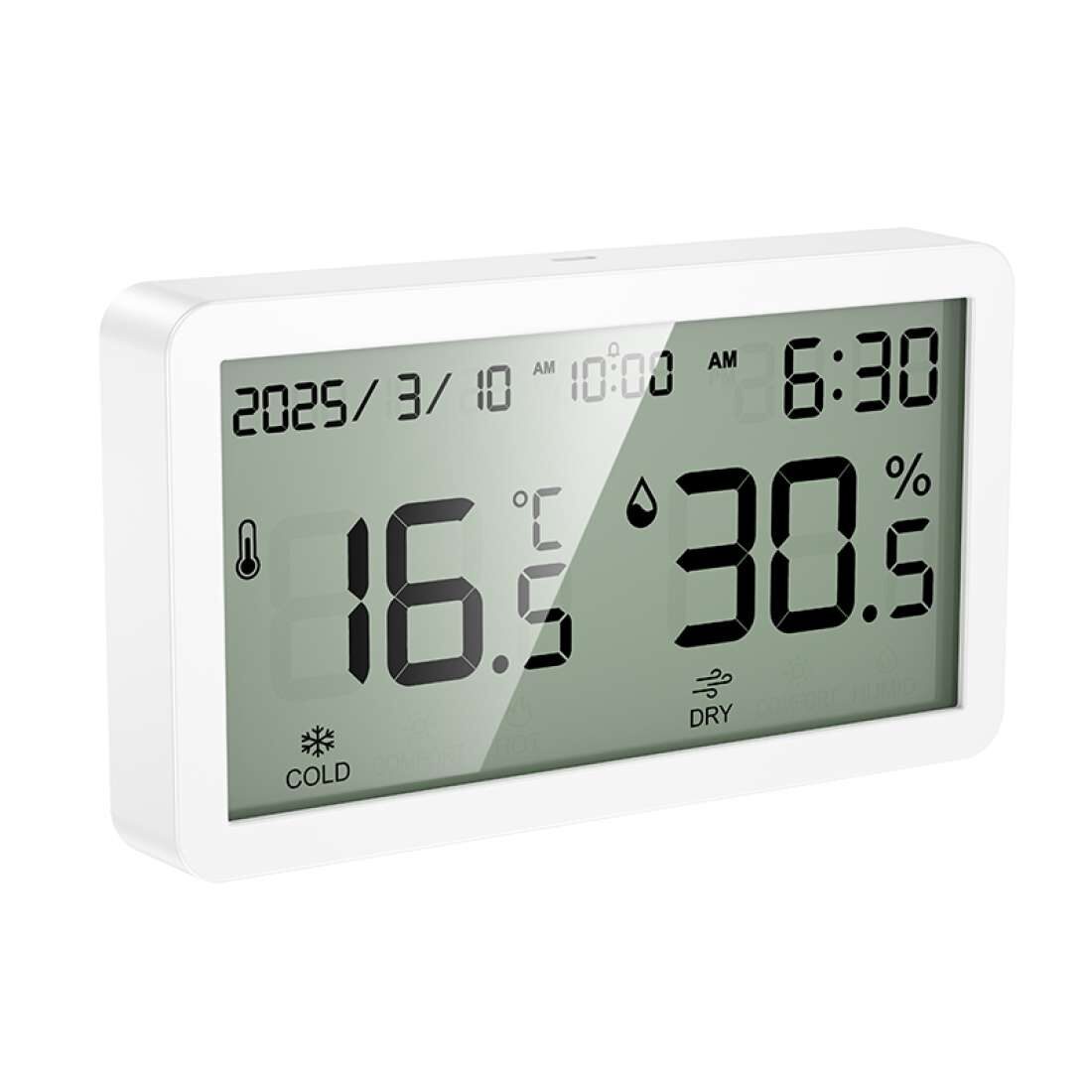 Hoco HX42 Thermometer & Hygrometer Alarm Clock – LED Indoor Display - Saif Al Najmi Kwgadgetshoco hx42, thermometer hygrometer, indoor monitor, alarm clock, digital display, led clock, temperature humidity meter, home gadgets, kuwait tech accessories, 2025 devicesSaif Al Najmi KwHoco HX42 Thermometer & Hygrometer Alarm Clock – LED Indoor Display