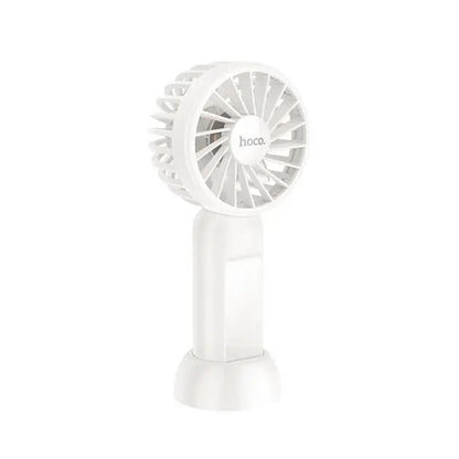 Hoco HX60 Nimble Portable Rechargeable Fan – Compact USB Mini Fan - Saif Al Najmi KwFansHocoSaif Al Najmi KwHoco HX60 Nimble Portable Rechargeable Fan – Compact USB Mini Fan
