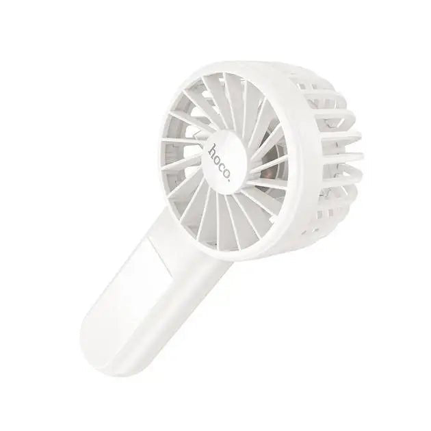 Hoco HX60 Nimble Portable Rechargeable Fan – Compact USB Mini Fan - Saif Al Najmi KwFansHocoSaif Al Najmi KwHoco HX60 Nimble Portable Rechargeable Fan – Compact USB Mini Fan