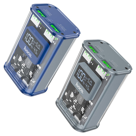 Hoco J105 Discovery Edition Power Bank 22.5W 10000mAh - Fast Charging with Digital Display - Saif Al Najmi Kw