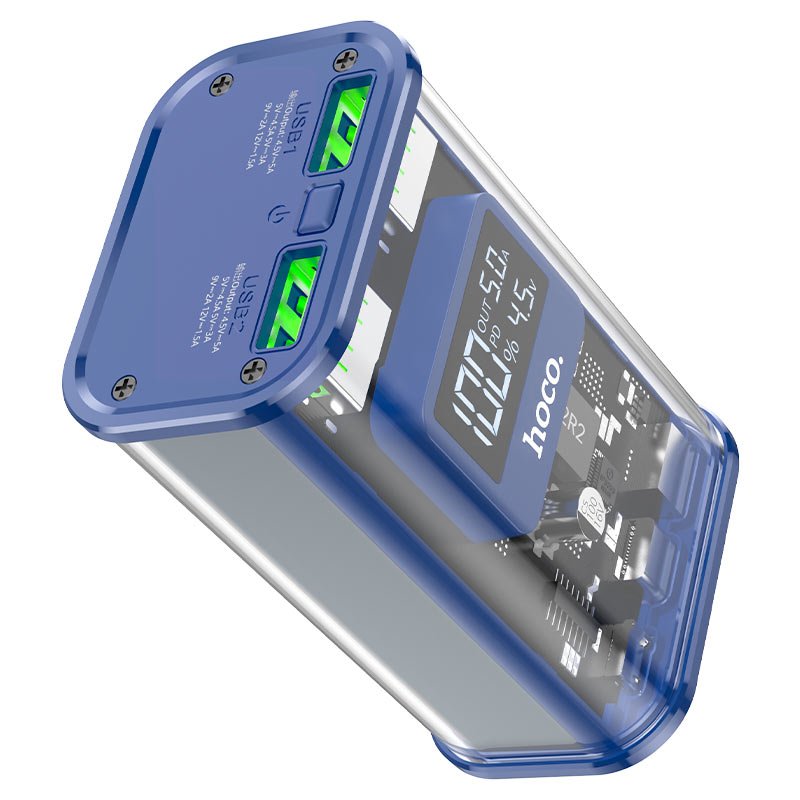 Hoco J105 Discovery Edition Power Bank 22.5W 10000mAh - Fast Charging with Digital Display - Saif Al Najmi KwPower BanksHocoSaif Al Najmi KwBlueHoco J105 Discovery Edition Power Bank 22.5W 10000mAh - Fast Charging with Digital Display - Saif Al Najmi Kw