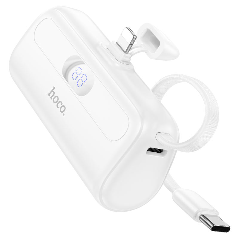 J116 Pro Pocket power bank with cable (5000mAh) - Saif Al Najmi Kw