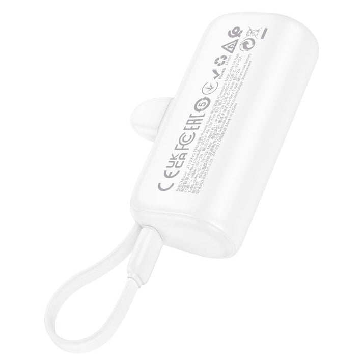 J116 Pro Pocket power bank with cable (5000mAh) - Saif Al Najmi Kw