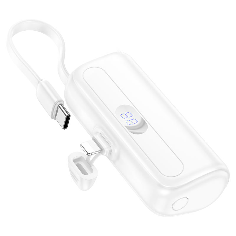 J116 Pro Pocket power bank with cable (5000mAh) - Saif Al Najmi Kw