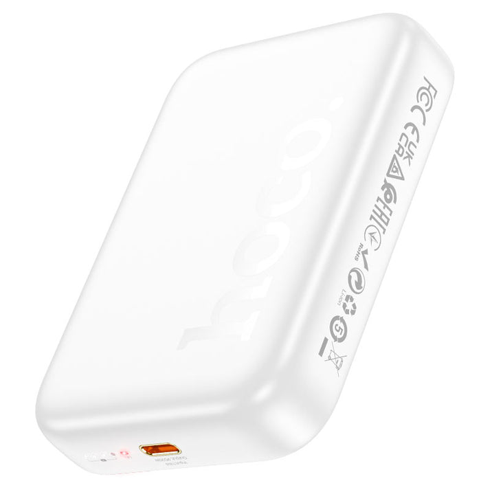 Hoco J117A "Esteem" PD20W Wireless Magnetic Power Bank 10000mAh - Black - Saif Al Najmi Kw