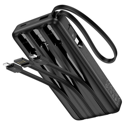 Hoco J146 Night Tide Power Bank – 4 Cables 10000mAh