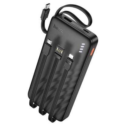 Hoco J146 Night Tide Power Bank – 4 Cables 10000mAh