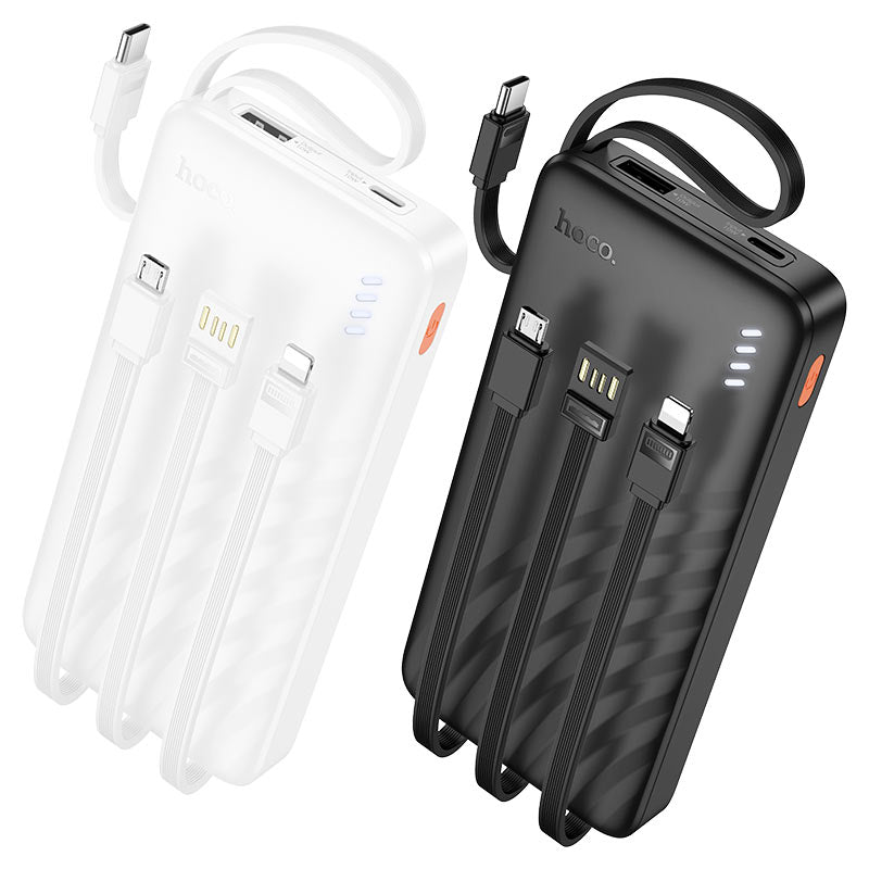 Hoco J146 Night Tide Power Bank – 4 Cables 10000mAh - Saif Al Najmi KwPower BanksHocoSaif Al Najmi KwHoco J146 Night Tide Power Bank – 4 Cables 10000mAh