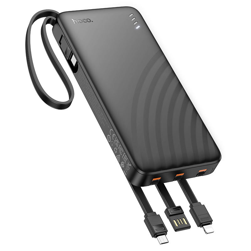Hoco J146 Night Tide Power Bank – 4 Cables 10000mAh - Saif Al Najmi KwPower BanksHocoSaif Al Najmi KwHoco J146 Night Tide Power Bank – 4 Cables 10000mAh