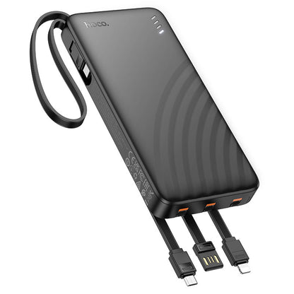 Hoco J146 Night Tide Power Bank – 4 Cables 10000mAh - Saif Al Najmi KwPower BanksHocoSaif Al Najmi KwHoco J146 Night Tide Power Bank – 4 Cables 10000mAh