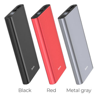 Hoco J68 Resourceful 10000mAh Power Bank – Dual Output | Compact - Saif Al Najmi KwPower BanksHocoSaif Al Najmi KwBlackHoco J68 Resourceful 10000mAh Power Bank – Dual Output | Compact