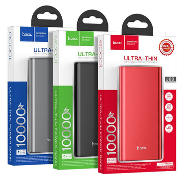 Hoco J68 Resourceful 10000mAh Power Bank – Dual Output | Compact - Saif Al Najmi KwPower BanksHocoSaif Al Najmi KwBlackHoco J68 Resourceful 10000mAh Power Bank – Dual Output | Compact