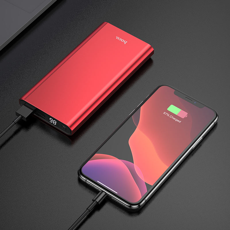 Hoco J68 Resourceful 10000mAh Power Bank – Dual Output | Compact