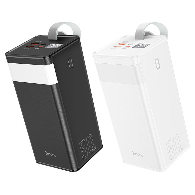 Hoco J86A Powermaster 50000mAh Power Bank – 22.5W Fast Charging - Saif Al Najmi KwPOWER STATIONHocoSaif Al Najmi Kwj86a-blackBlackHoco J86A Powermaster 50000mAh Power Bank – 22.5W Fast Charging