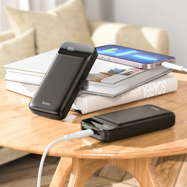 Hoco J89 10000mAh 20W Fast Charging Digital Display Power Bank - Saif Al Najmi Kw