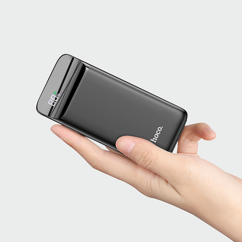 Hoco J89 10000mAh 20W Fast Charging Digital Display Power Bank - Saif Al Najmi Kw