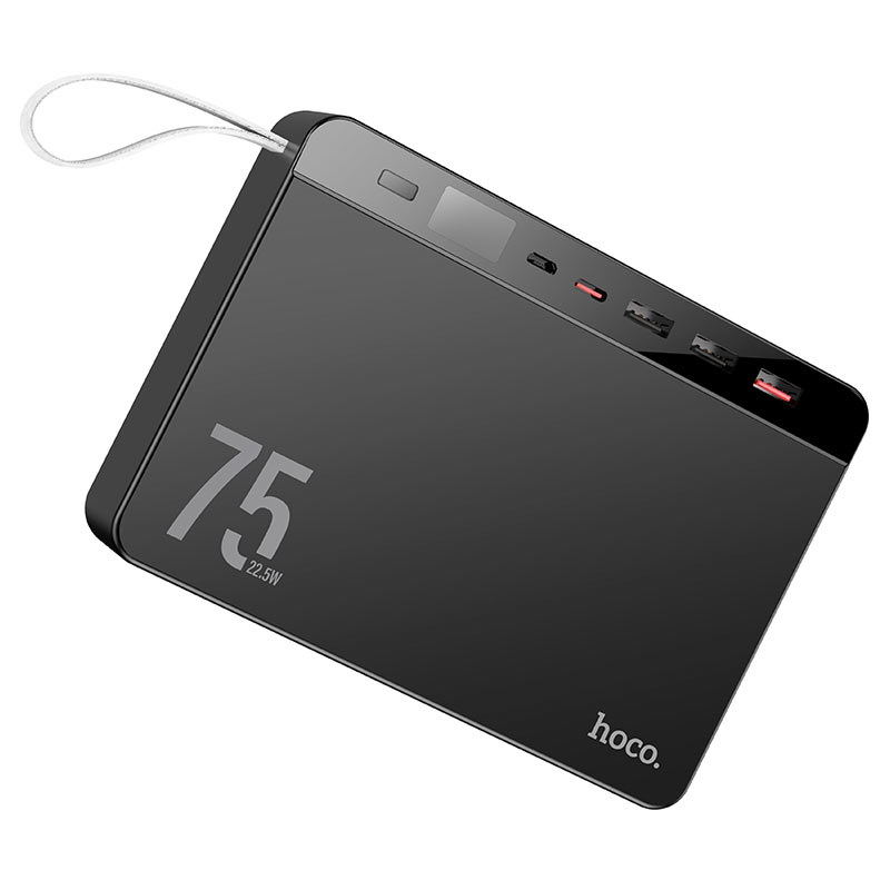 Hoco Power Bank J94 Overlord 22.5W 75000mAh - Saif Al Najmi Kw