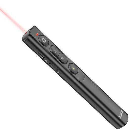 Hoco Laser Pointer GM201 Smart PPT Page Turning Pen - Bluetooth Model - Saif Al Najmi KwPointer penHocoSaif Al Najmi KwHoco Laser Pointer GM201 Smart PPT Page Turning Pen - Bluetooth Model - Saif Al Najmi Kw