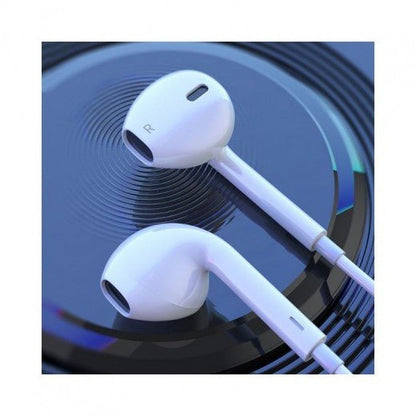 HOCO M101 CRYSTAL JOY WIRED EARPHONES WITH MICROPHONE - WHITE - Saif Al Najmi KwEarphonesHocoSaif Al Najmi KwHOCO M101131347HOCO M101 CRYSTAL JOY WIRED EARPHONES WITH MICROPHONE - WHITE - Saif Al Najmi Kw