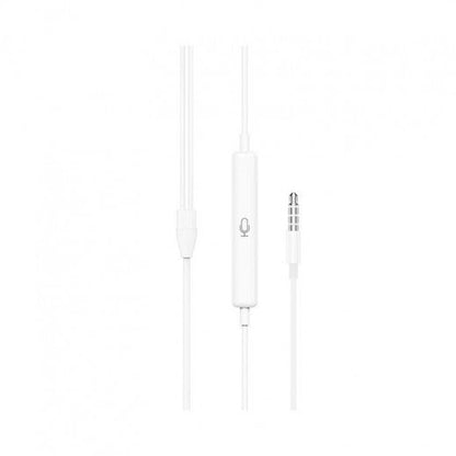 HOCO M101 CRYSTAL JOY WIRED EARPHONES WITH MICROPHONE - WHITE - Saif Al Najmi KwEarphonesHocoSaif Al Najmi KwHOCO M101131347HOCO M101 CRYSTAL JOY WIRED EARPHONES WITH MICROPHONE - WHITE - Saif Al Najmi Kw