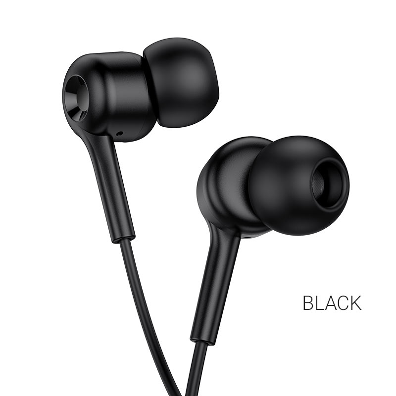 M82 La musique universal earphones with mic - black - Saif Al Najmi Kw