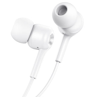 M82 La musique universal earphones with mic - white - Saif Al Najmi Kw