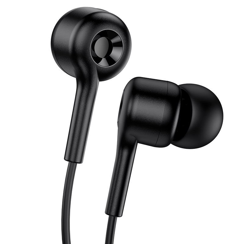 M82 La musique universal earphones with mic - black - Saif Al Najmi Kw