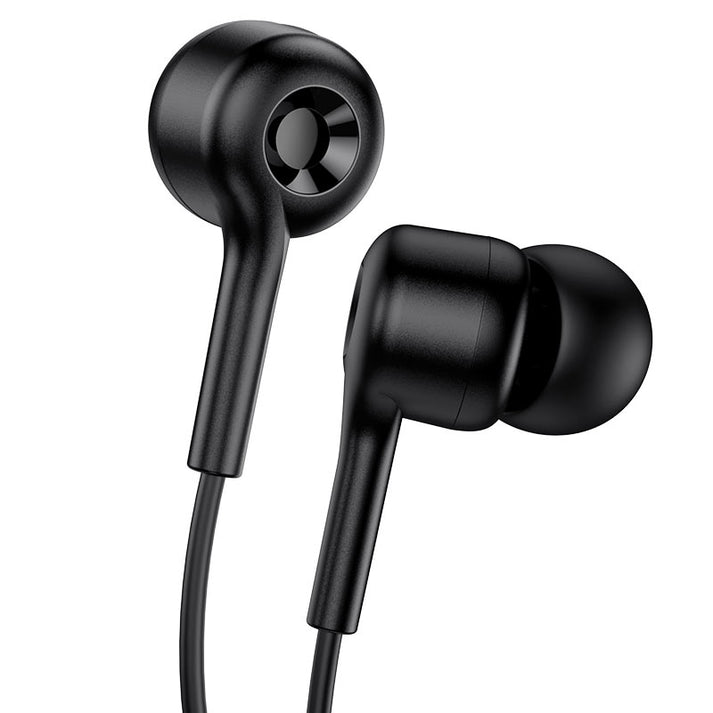 M82 La musique universal earphones with mic - black - Saif Al Najmi Kw