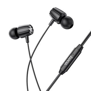 M88 Graceful universal earphones with mic - black - Saif Al Najmi Kw