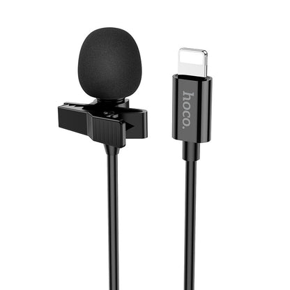 Hoco Microphone L14 lavalier for Lightning Black - Saif Al Najmi KwMicrophonesHocoSaif Al Najmi KwHOCO L14 IPHONE130792Hoco Microphone L14 lavalier for Lightning Black - Saif Al Najmi Kw