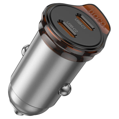 HOCO NZ16B Rigorous 45W Fast Car Charger Cable Set - Saif Al Najmi KwCar ChargersHocoSaif Al Najmi KwHOCO NZ16B Rigorous 45W Fast Car Charger Cable Set