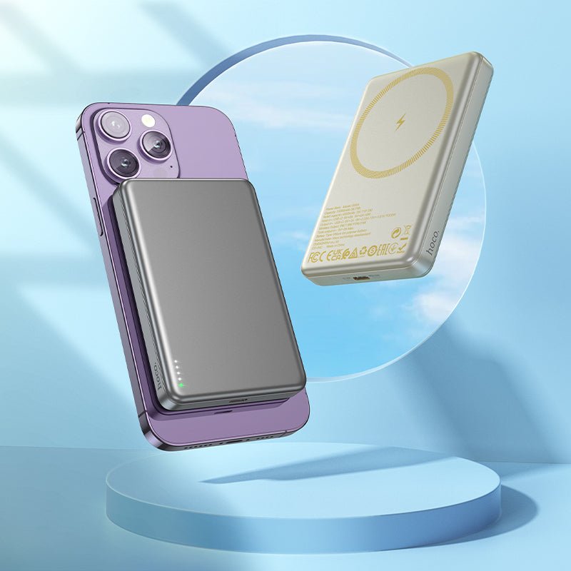 HOCO POWER BANK MAGNETIC Q26 FAST CHARGE 5000MAH PD TYPE - C 20W - Saif Al Najmi KwWireless Power BanksHocoSaif Al Najmi KwGoldHOCO POWER BANK MAGNETIC Q26 FAST CHARGE 5000MAH PD TYPE - C 20W - Saif Al Najmi Kw