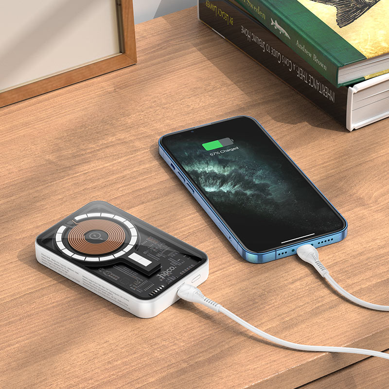 Hoco Power bank Q10 magnetic wireless charging 5000mAh - Saif Al Najmi Kw