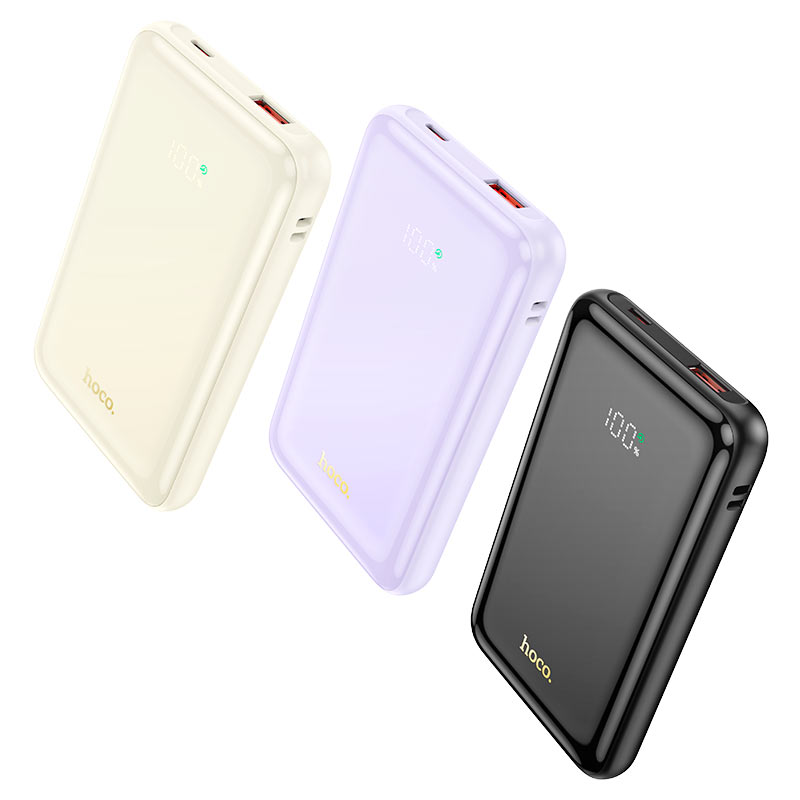 Hoco Q21 Great 22.5W 10000mAh Power Bank - Fast Charging & Portable - Saif Al Najmi Kw