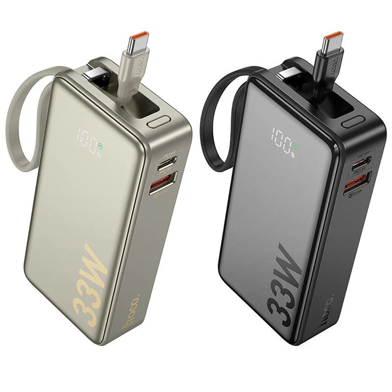 Hoco Q27A 33W 10000mAh Power Bank - High - Speed Charging - Saif Al Najmi KwPower BanksHocoSaif Al Najmi KwBlackHoco Q27A 33W 10000mAh Power Bank - High - Speed Charging - Saif Al Najmi Kw