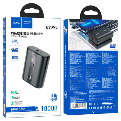 Hoco Power bank Q3 Pro 22.5W + PD20W 10000mAh - Saif Al Najmi Kw