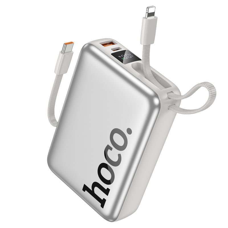 HOCO Q39 Eminente 20000mAh 22.5W PD20W Fast Power Bank - Saif Al Najmi KwPower BanksHocoSaif Al Najmi KwSilverHOCO Q39 Eminente 20000mAh 22.5W PD20W Fast Power Bank
