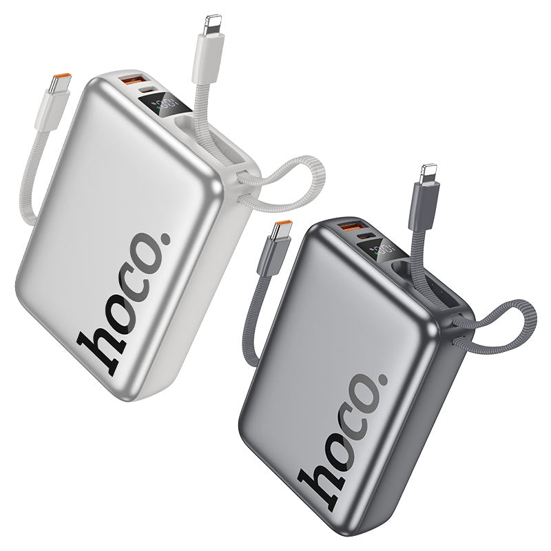 HOCO Q39 Eminente 20000mAh 22.5W PD20W Fast Power Bank - Saif Al Najmi KwPower BanksHocoSaif Al Najmi KwSilverHOCO Q39 Eminente 20000mAh 22.5W PD20W Fast Power Bank