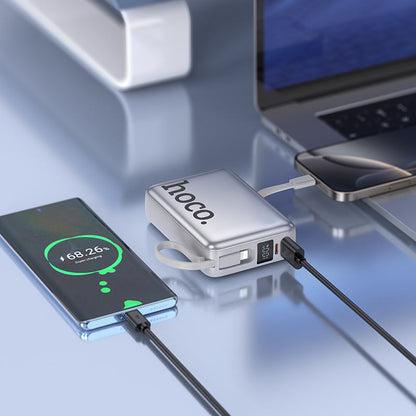 HOCO Q39 Eminente 20000mAh 22.5W PD20W Fast Power Bank - Saif Al Najmi KwPower BanksHocoSaif Al Najmi KwSilverHOCO Q39 Eminente 20000mAh 22.5W PD20W Fast Power Bank