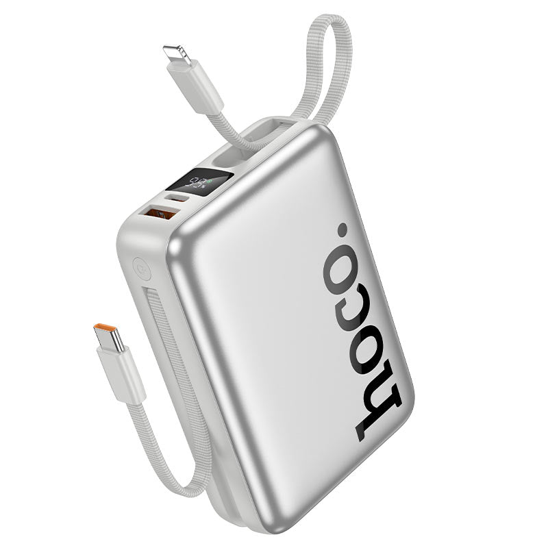 HOCO Q39 Eminente 20000mAh 22.5W PD20W Fast Power Bank - Saif Al Najmi KwPower BanksHocoSaif Al Najmi KwSilverHOCO Q39 Eminente 20000mAh 22.5W PD20W Fast Power Bank