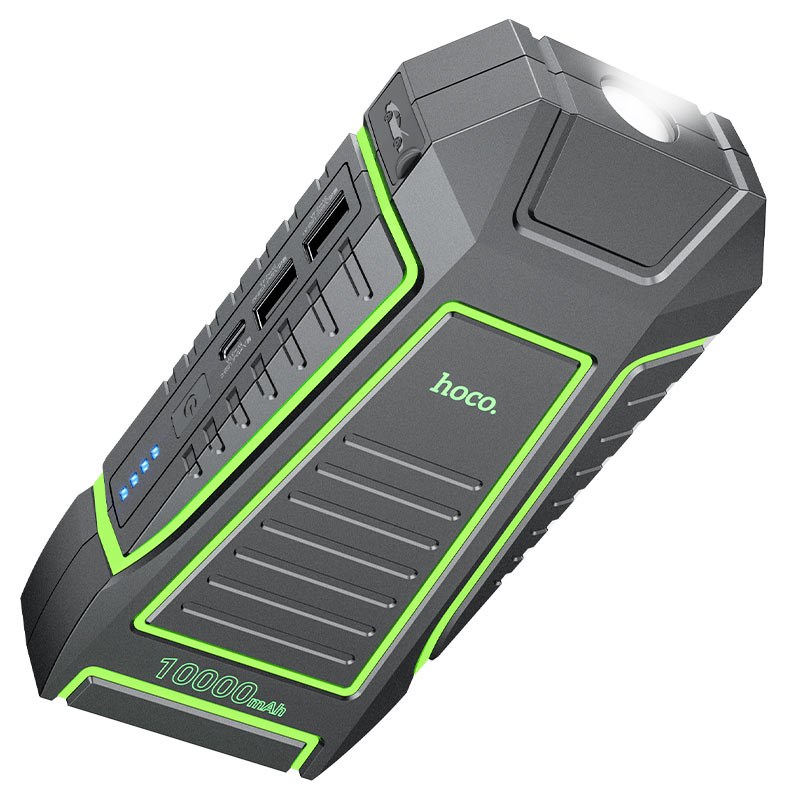 Hoco Power bank “QS1 Spring” jump starter 10000mAh - Saif Al Najmi Kw